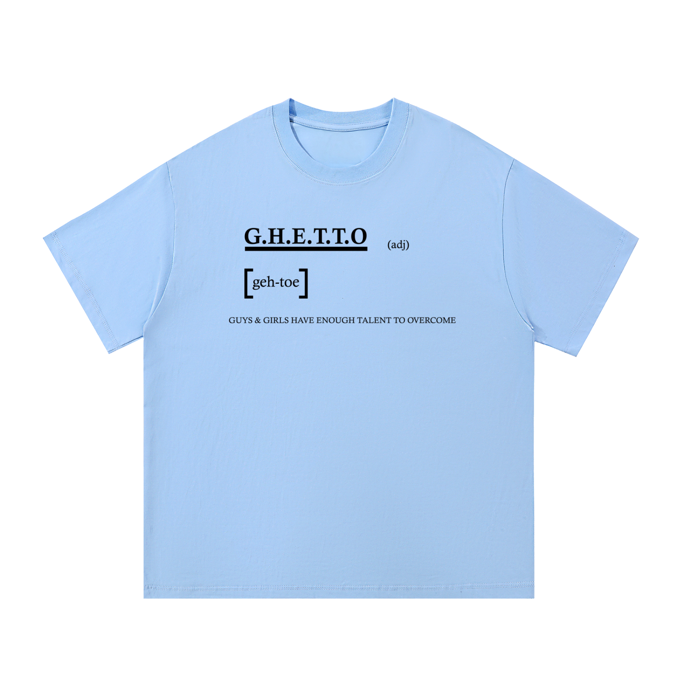 Ghetto - Definition Essential Cotton T-Shirt